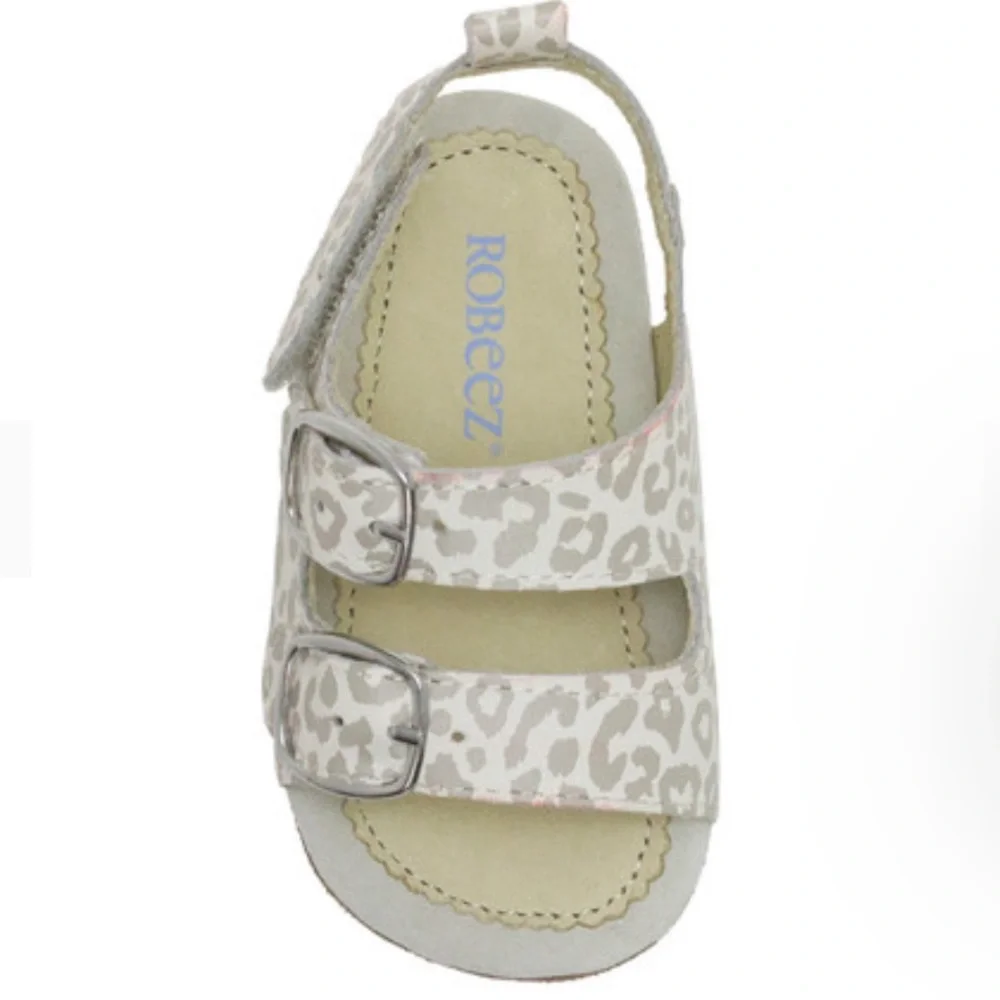 Robes leopard sandals